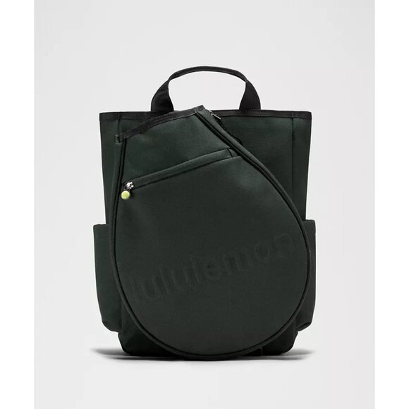 Lululemon 19L Racket Bag Rainforest Green Multi-Compartment Backpack Durable - Picture 1 of 4